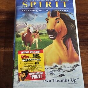 Spirit: Stallion of the Cimarron VHS Tape